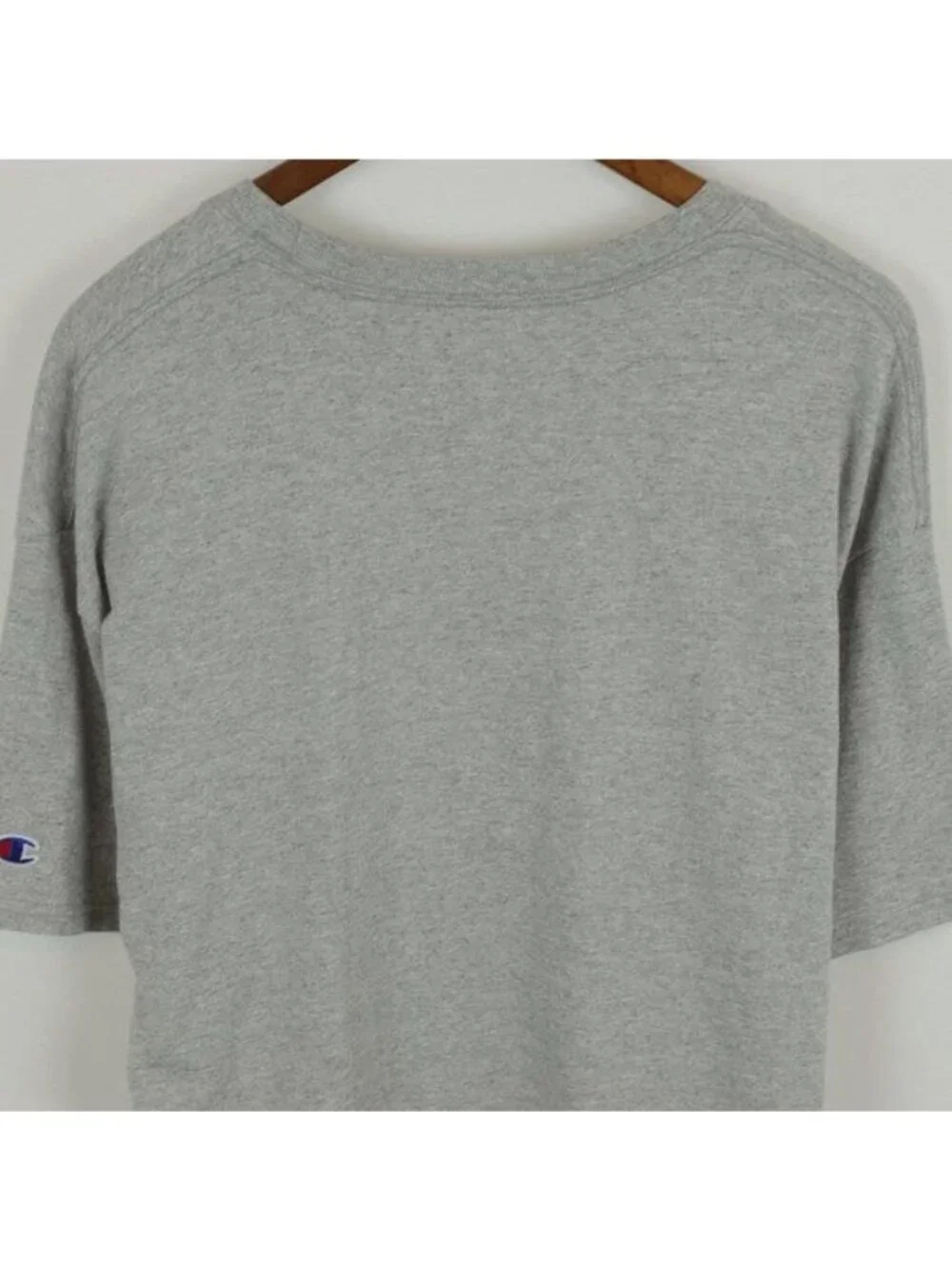 Champion Men's XL Gray Hamline University Dad Graphic Crew Neck Short Sleeve Tee - Picture 4 of 8